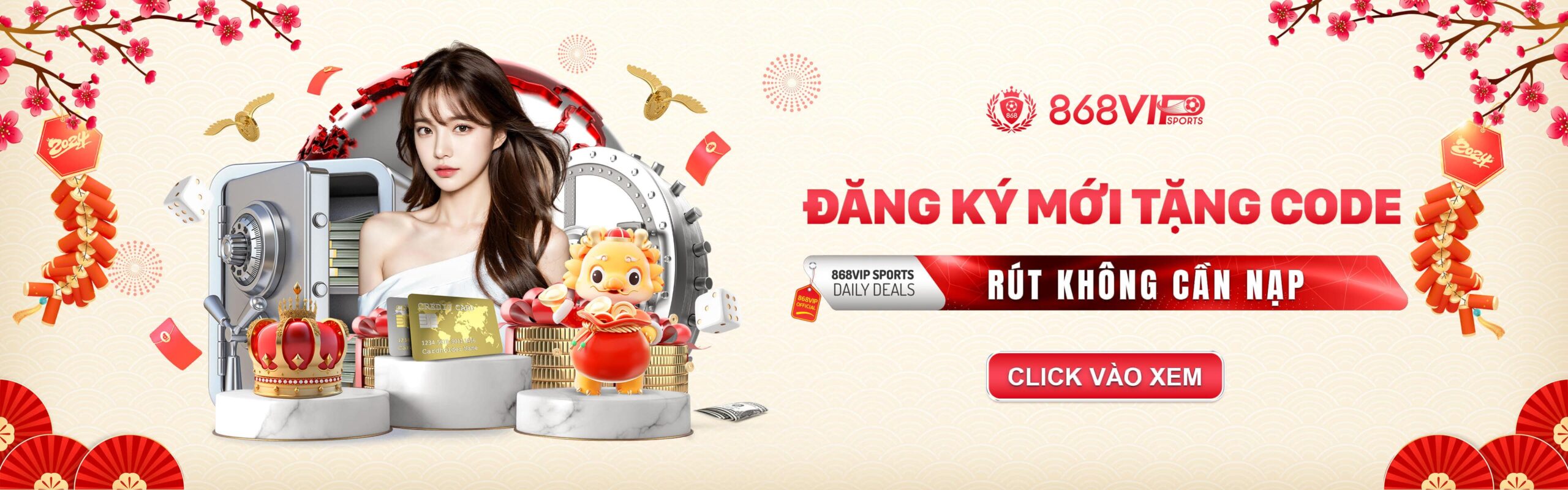 Đăng ký mới tặng code 868vip